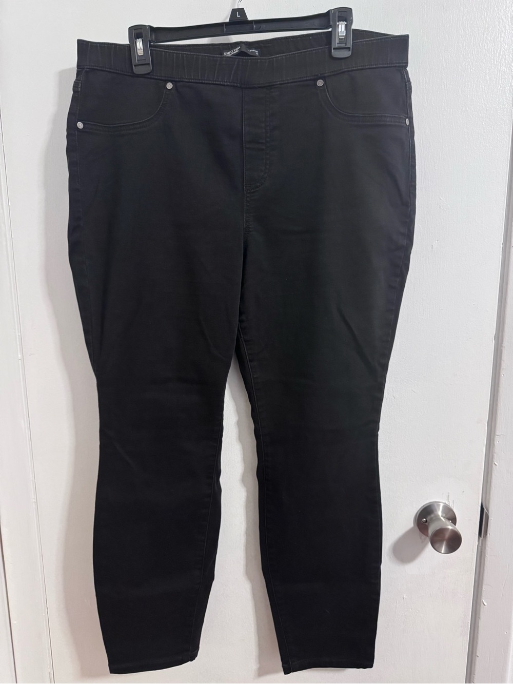 Simply Vera VeraWang Black Jeggings